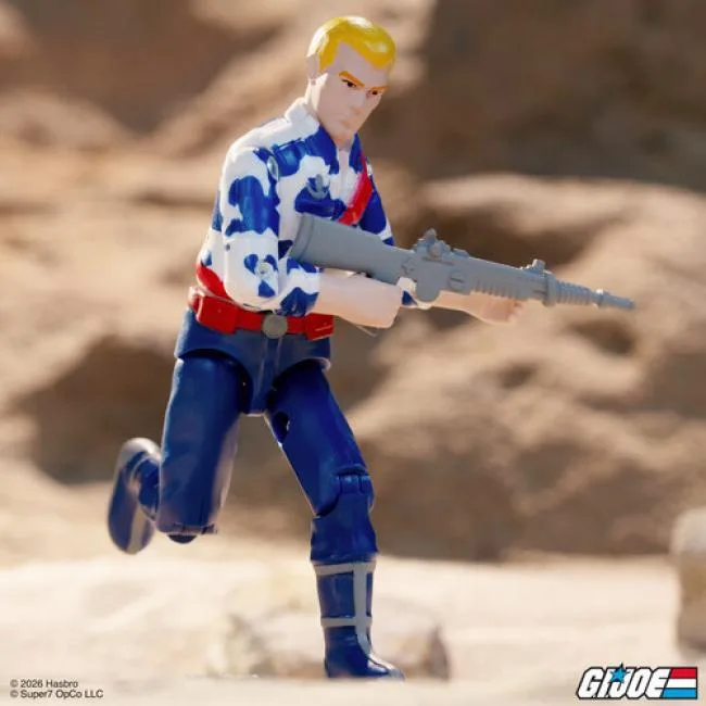 Super7 Super7 OR-GIJO-12663 ReAction+ Wv8 Duke 250th Anniversary action figure — product photo