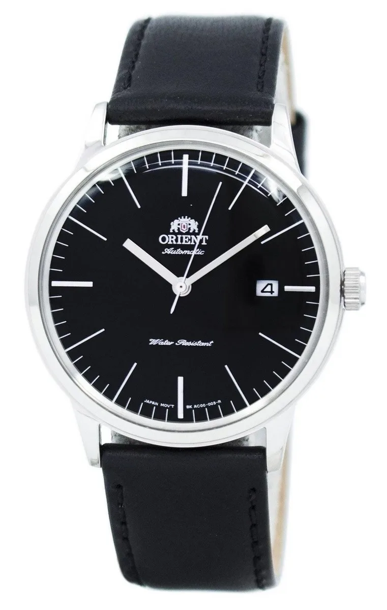 Orient Orient Bambino FAC0000DB0 Automatic 40.50 mm Black Dial Leather Strap 30M Watch — product photo