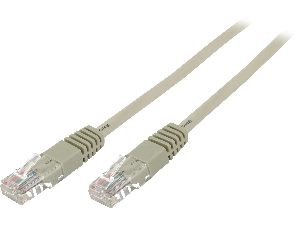 Tripp Lite Tripp Lite N002-006-GY 6 ft Cat5e network ethernet cable — product photo