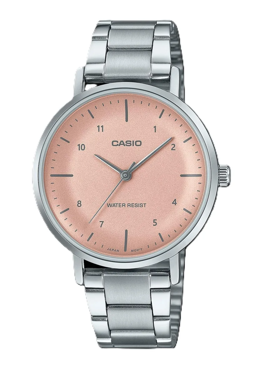 CASIO CASIO LTP-VT03D-4B Salmon Dial Quartz Watch 34.00 mm — product photo