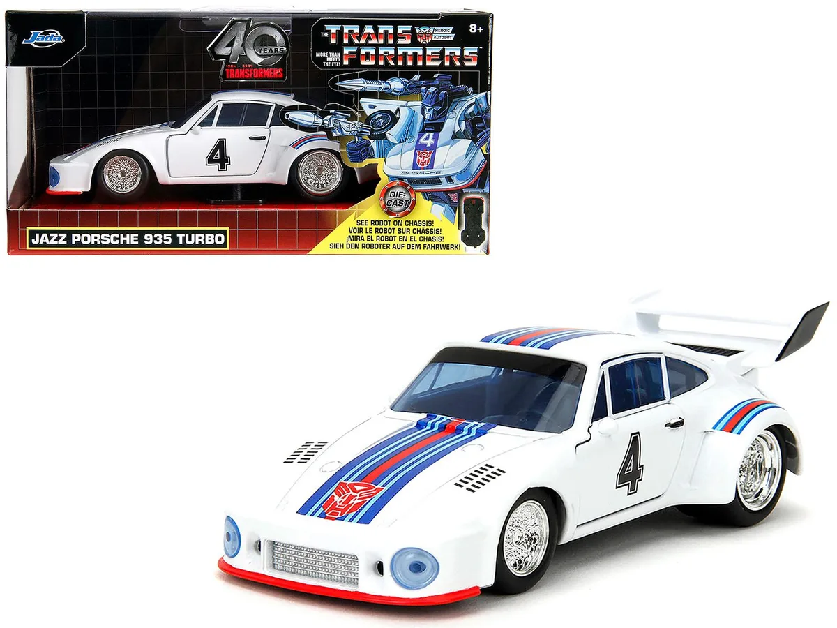 Jada Jada Porsche 935 Turbo #4 "Jazz" 1/32 Diecast Model Car — product photo