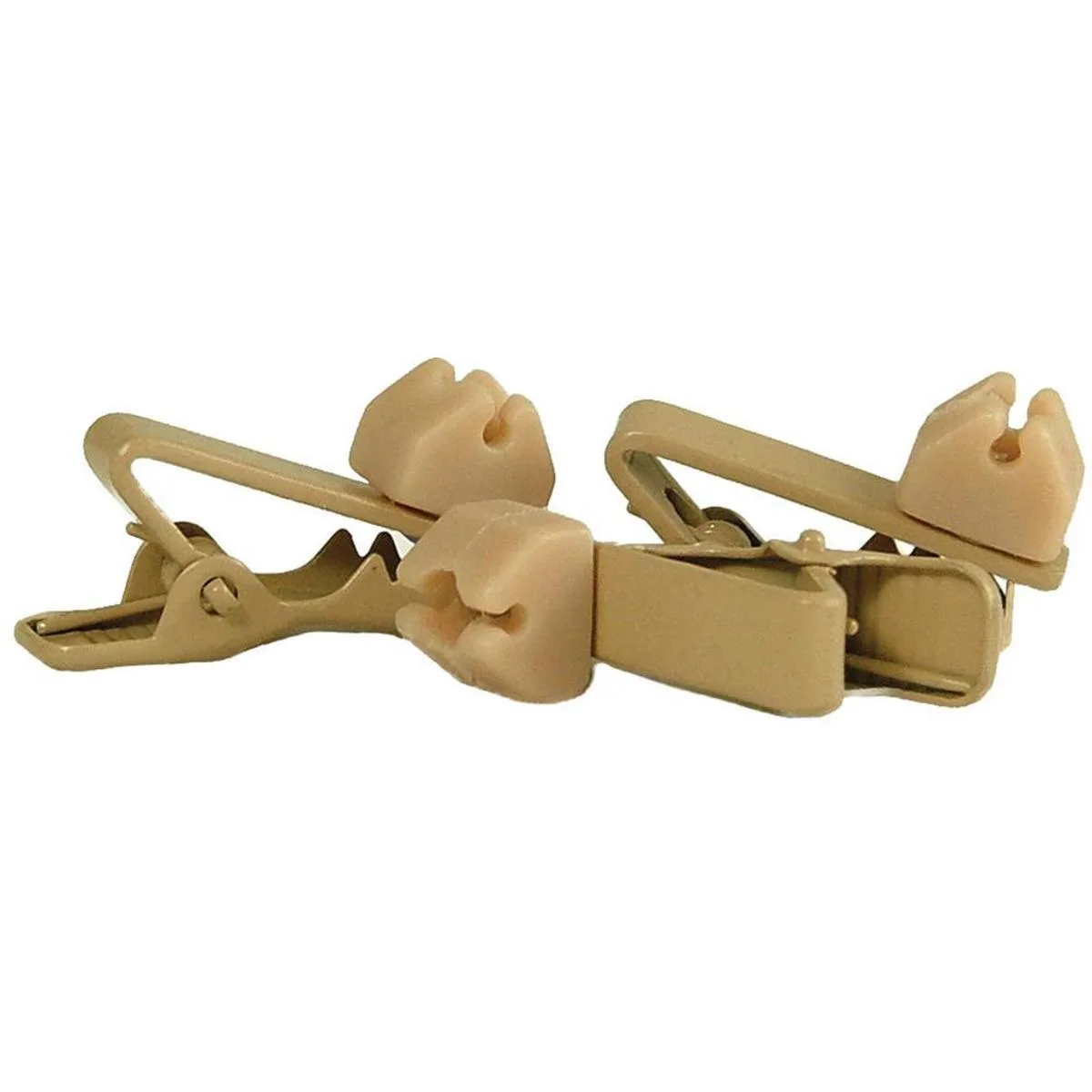 WindTech WindTech TC-10 Lavalier Soft Mount Clips, 3 Pack, Tan — product photo