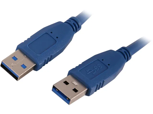 Nippon Labs Nippon Labs 20USB3-1MMBLU-G 1ft Blue USB 3.0 A Male to A Male Cable — product photo