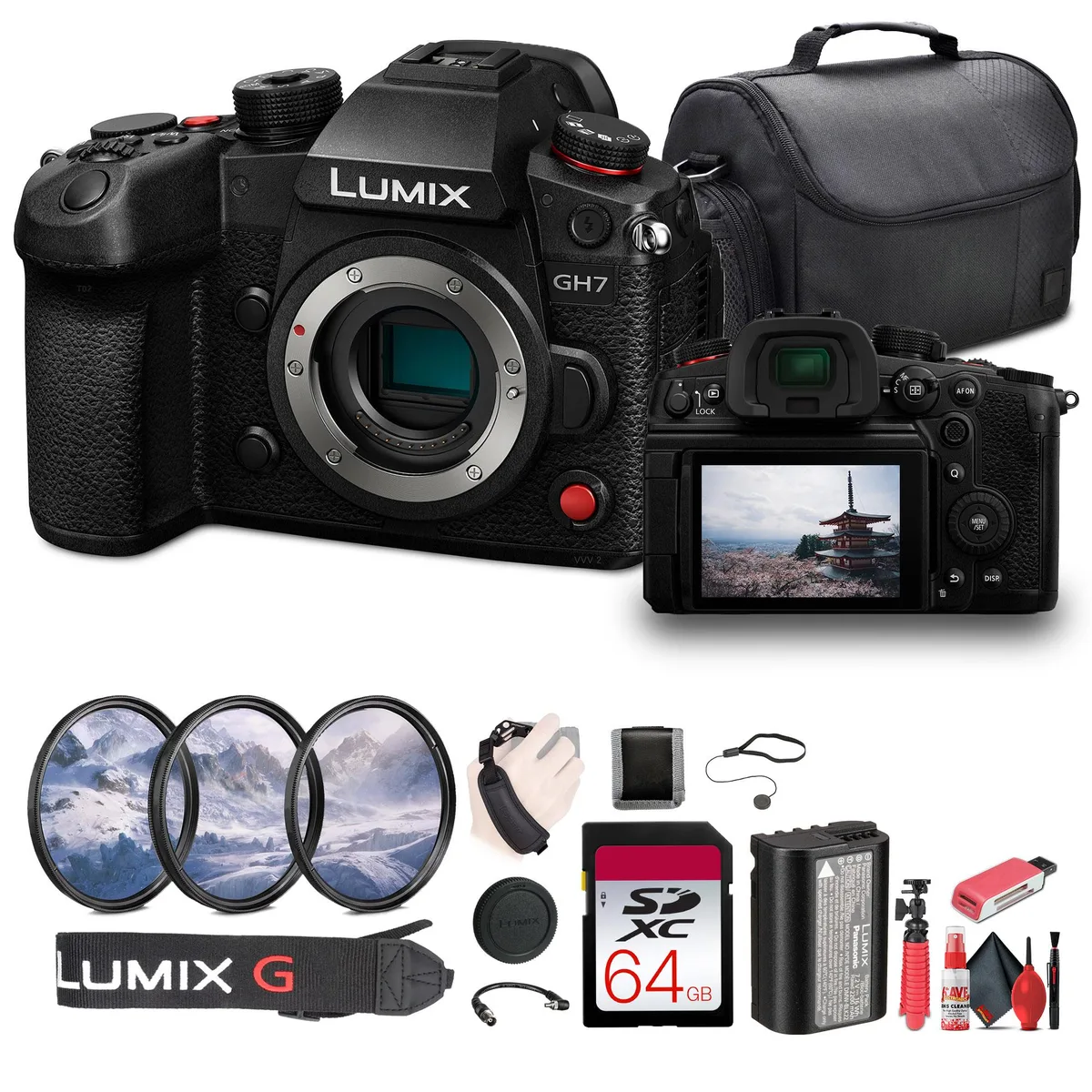 Panasonic Panasonic Lumix GH7 25.2MP Camera Kit 12-60mm f/2.8-4 64GB — product photo