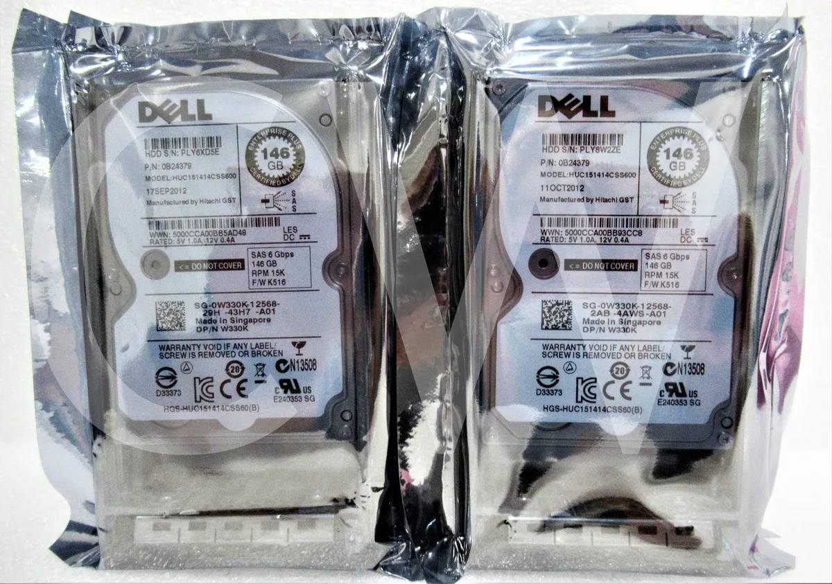 DELL DELL HUC151414CSS600 146GB 15000RPM SAS 2.5" internal hard drive — product photo