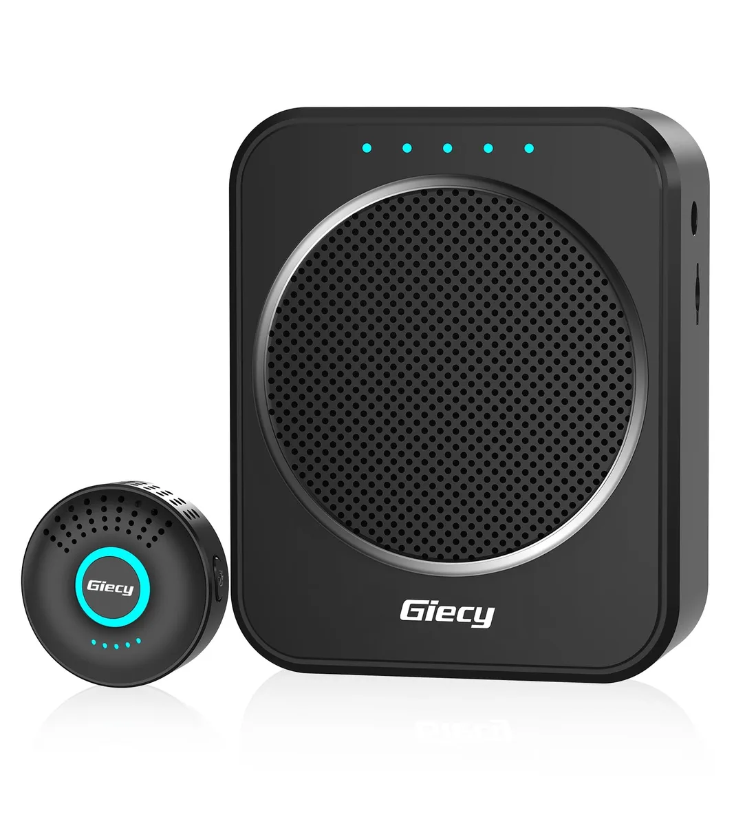  Giecy D01 Portable Voice Amplifier with Wireless Lapel Microphone — product photo