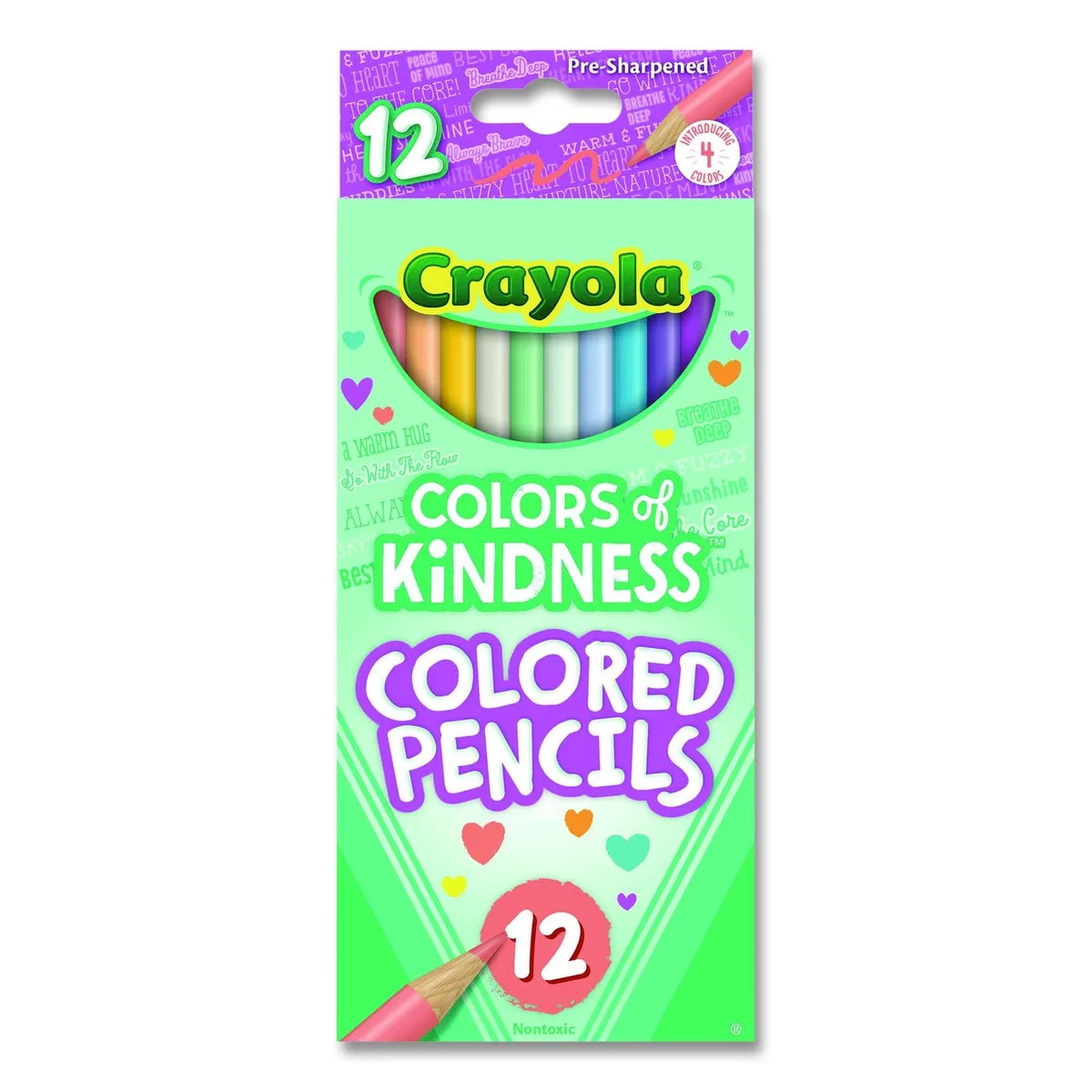 Crayola Crayola Colors of Kindness Colored Pencils 12/Box 682114 — product photo