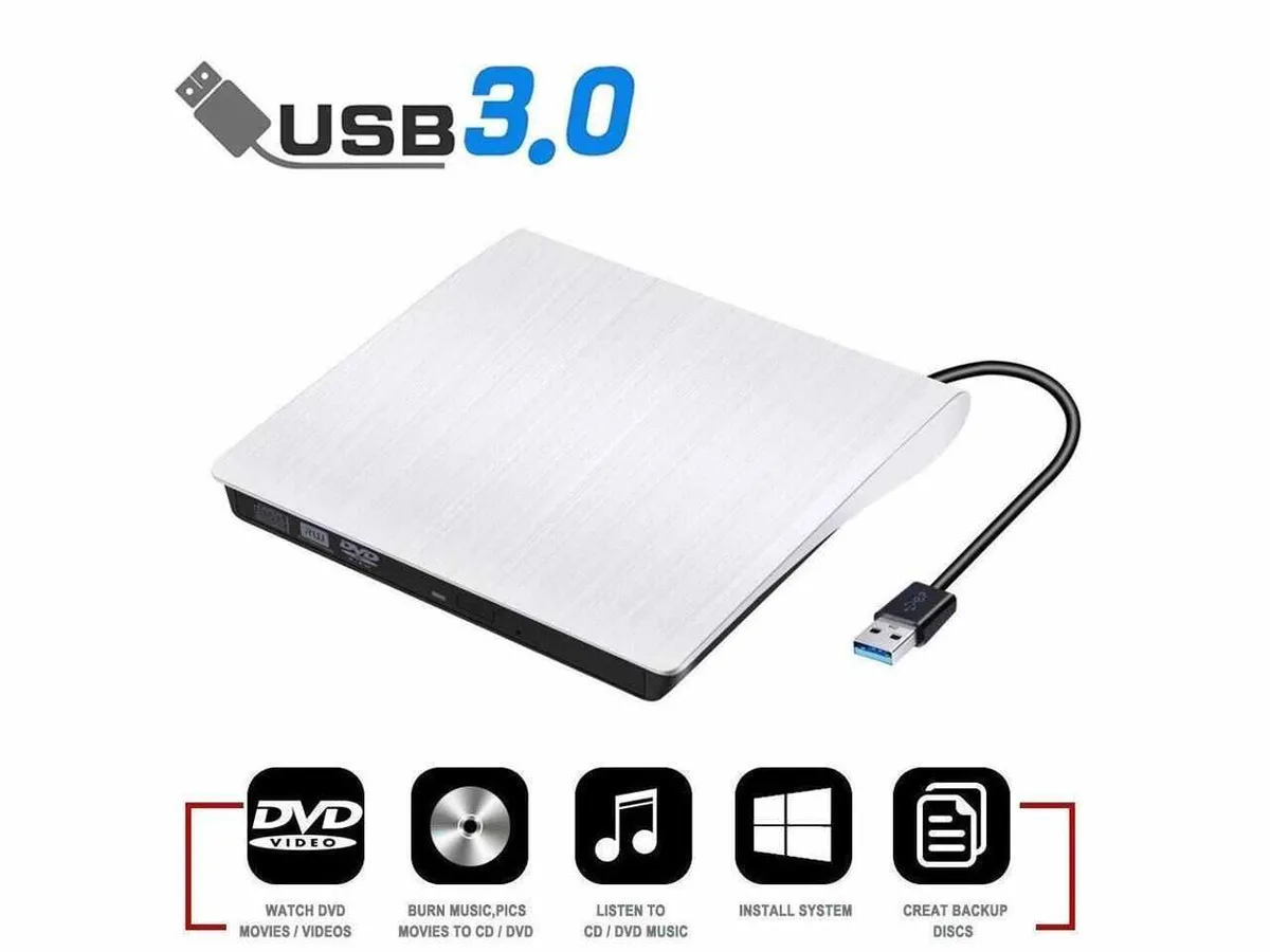 yingshou yingshou DVD burner USB 3.0 White — product photo