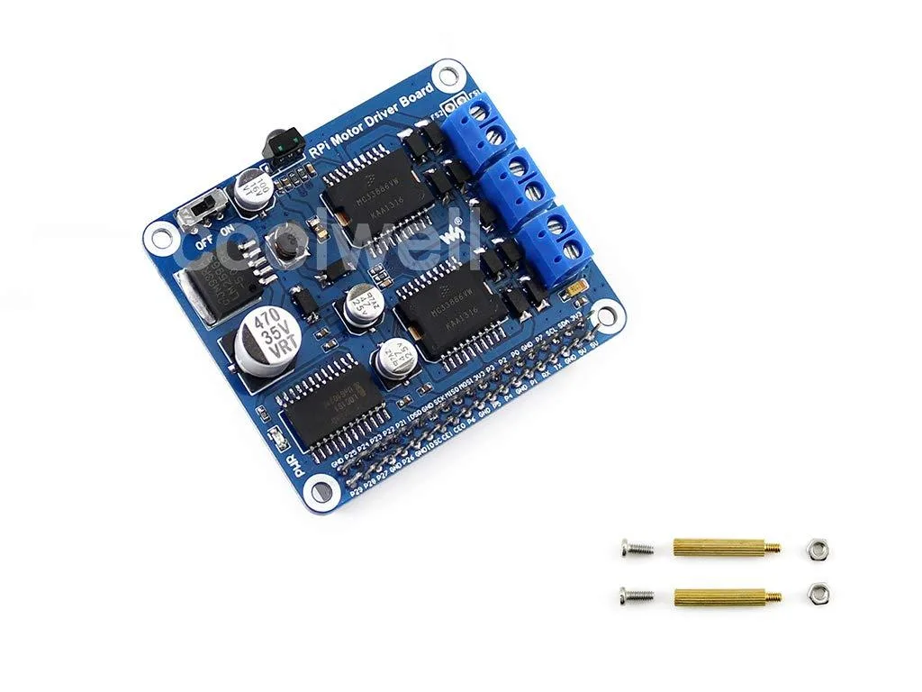 LORDWORLD LORDWORLD Raspberry Pi Motor Driver Expansion Board MC33886 — product photo