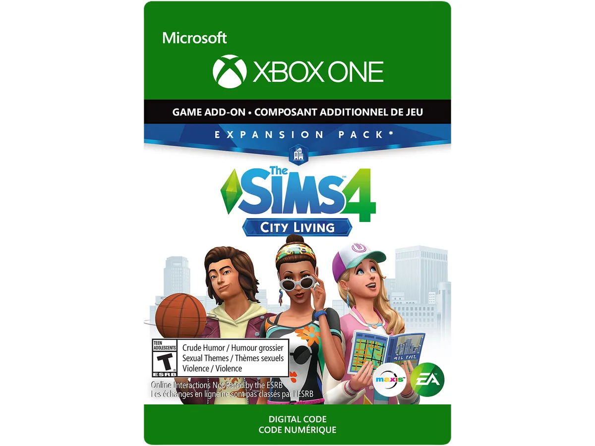 Electronic Arts Electronic Arts 7D4-00223 The Sims 4 City Living downloadable game — product photo