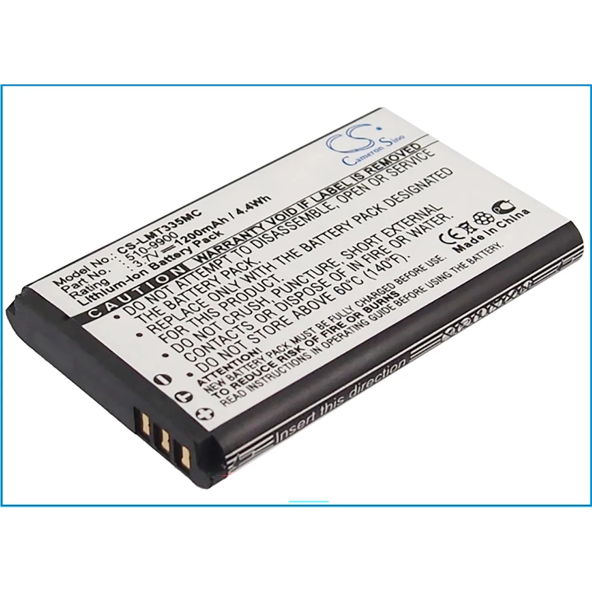 Cameron &amp; Co Cameron &amp; Co DS-CS-LMT335MC camera battery 3.7V 1200mAh — product photo