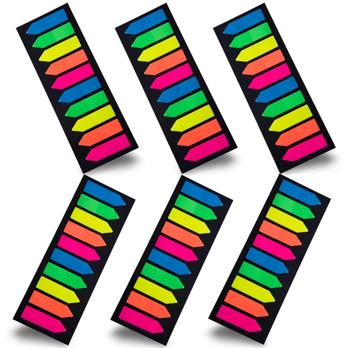  Perrier Ericter Sticky Index Tabs 1200 Sheets 10 Colors — product photo