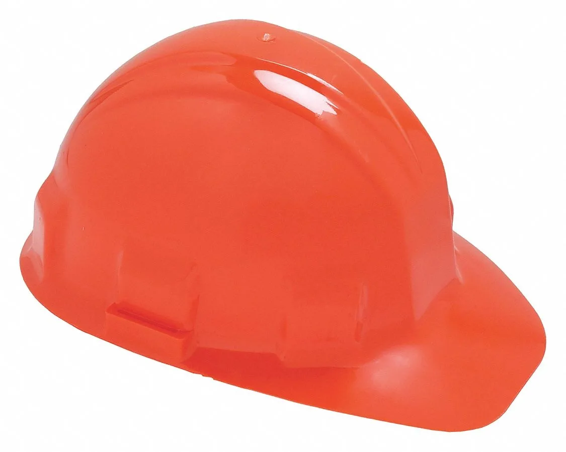 Jackson Safety Jackson Safety 14420 Hard Hat Front Brim Ratchet 6-Point Orange personal protective equipment — product photo