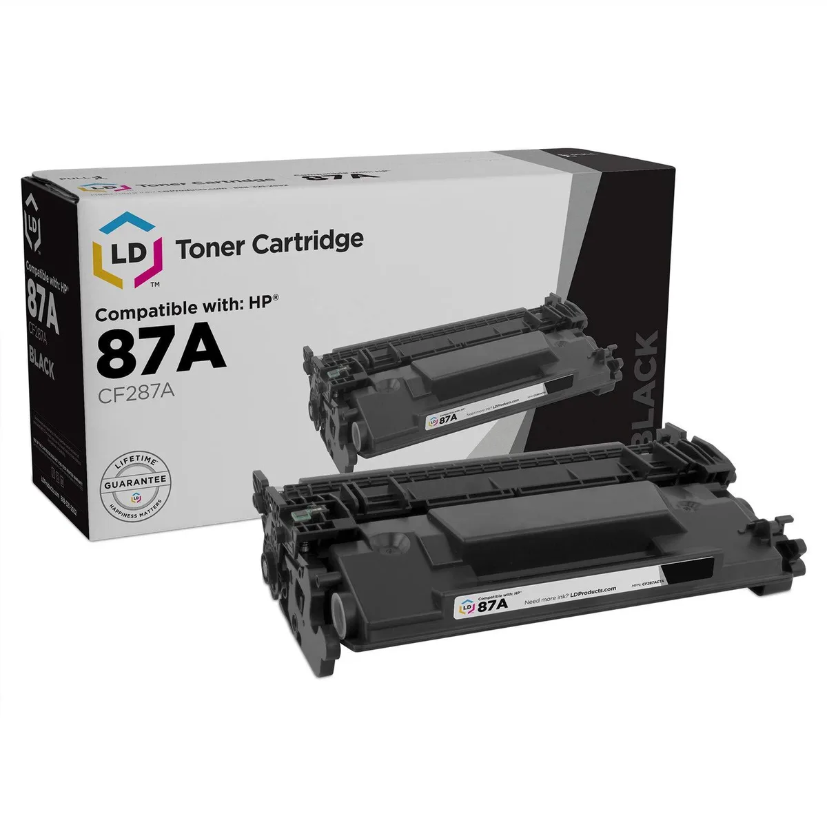 LD Products LD Products Compatible Toner Cartridge for HP 87A CF287A Black — product photo