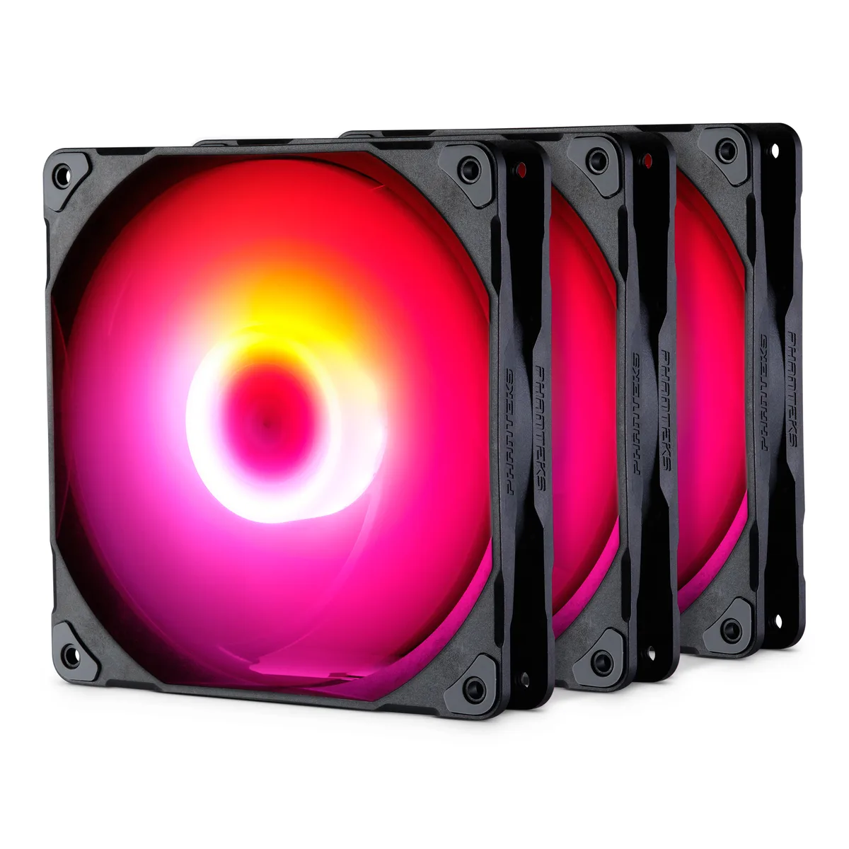 Phanteks Phanteks PH-F140M25_DRGB_PWM_BK01_3P 140mm case fan 3-pack — product photo