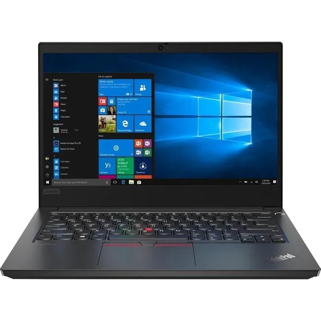 Lenovo Lenovo 20TA00A4US ThinkPad E14 laptop i5-1135G7 8GB 256GB touchscreen — product photo