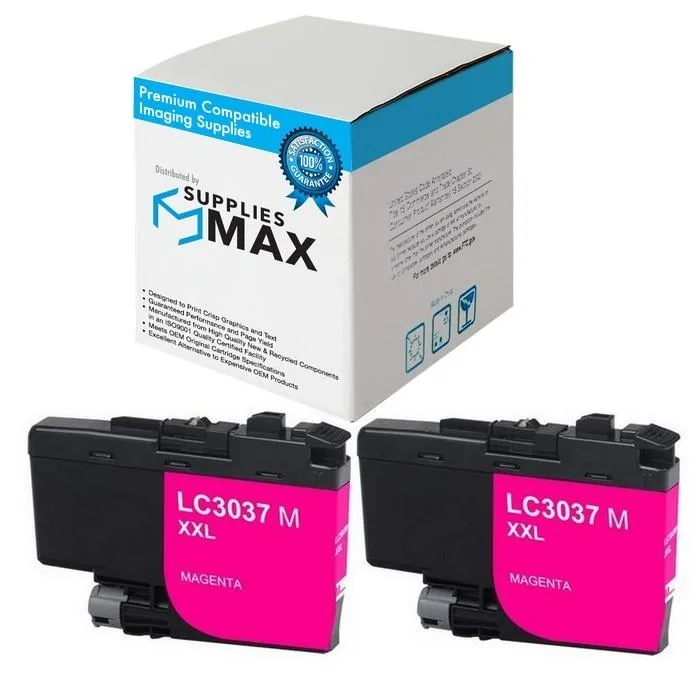 SuppliesMax SuppliesMax LC-3037M Magenta Inkjet 2 Pack 1500 Pages — product photo