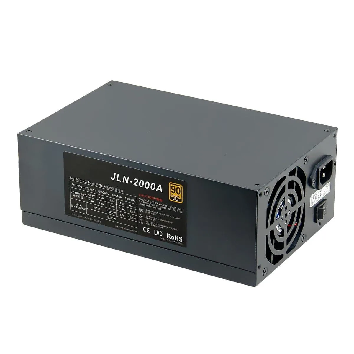 NShi NShi JLN-2000A 2000W server chassis — product photo