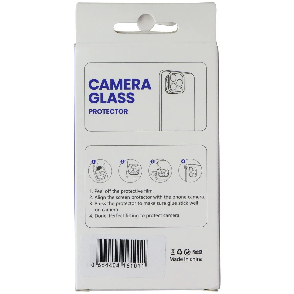 Lito Children’s Wear Lito Children's Wear L-1372 Camera Glass Cover Silver for iPhone 14 Pro/Pro Max — product photo