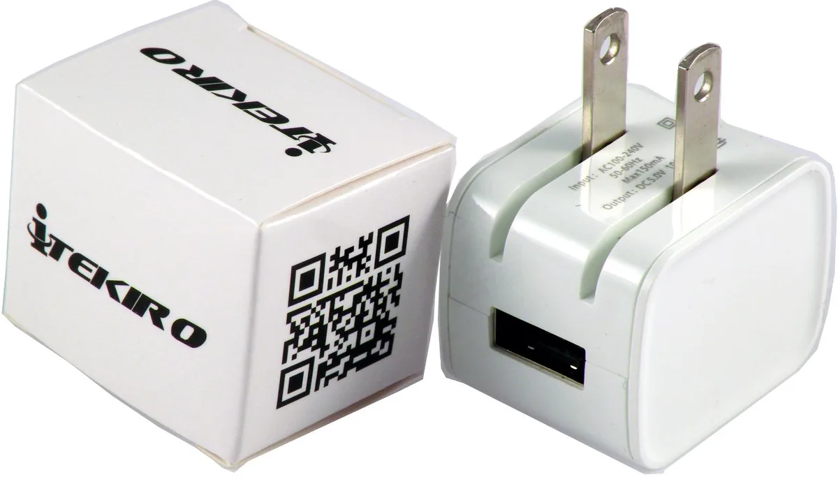 iTekiro iTekiro 5V 1A 5W USB Wall Charger power inverter — product photo