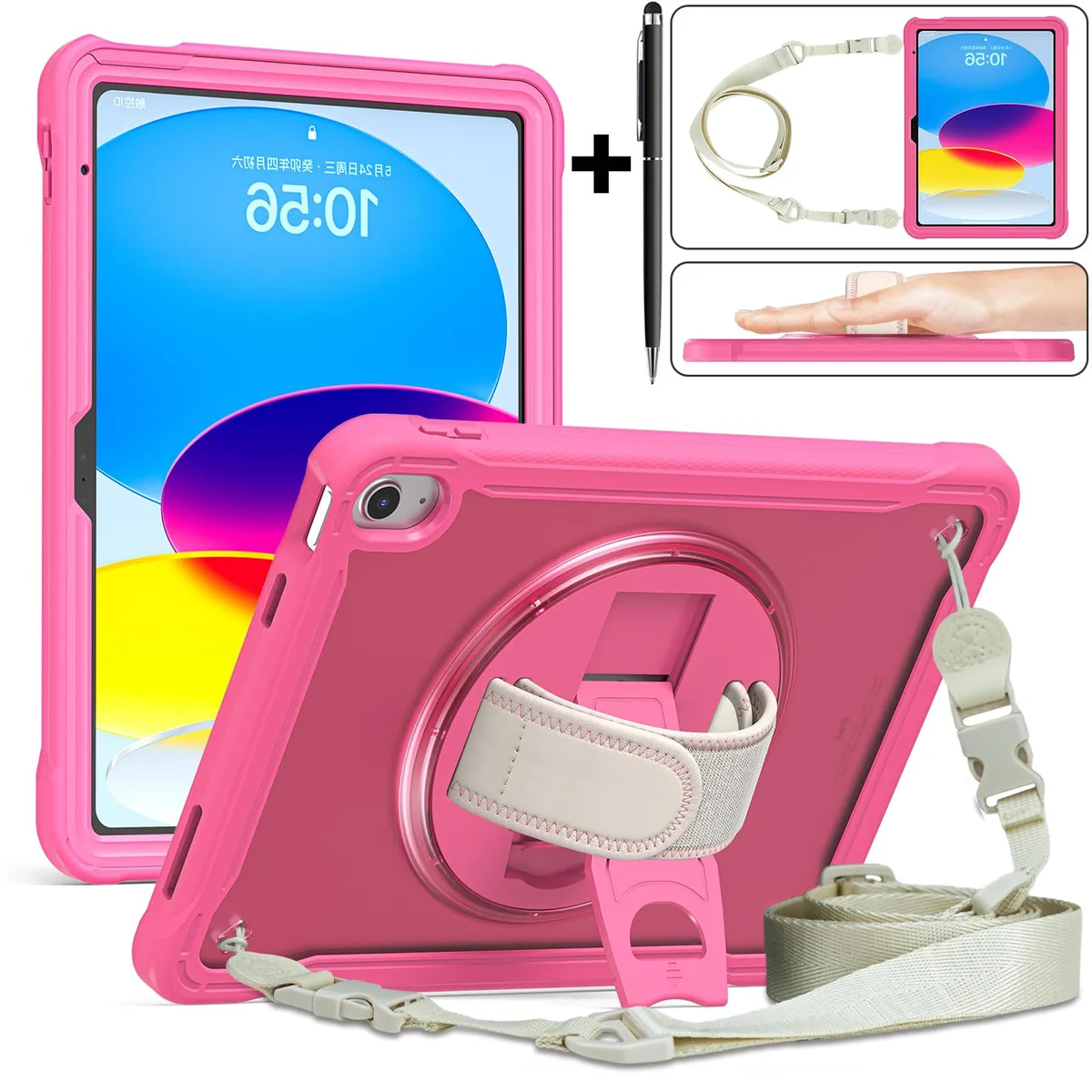 Werleo Werleo A2696/A2757/A2777 10.9 inch laptop case Rose Red — product photo