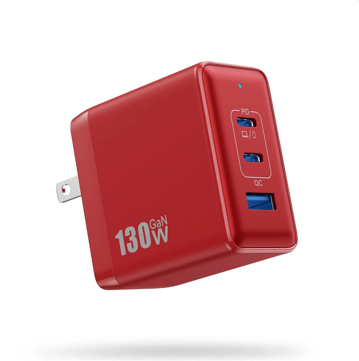 ONITOON ONITOON 130W 3-Port GaN Charger Red — product photo