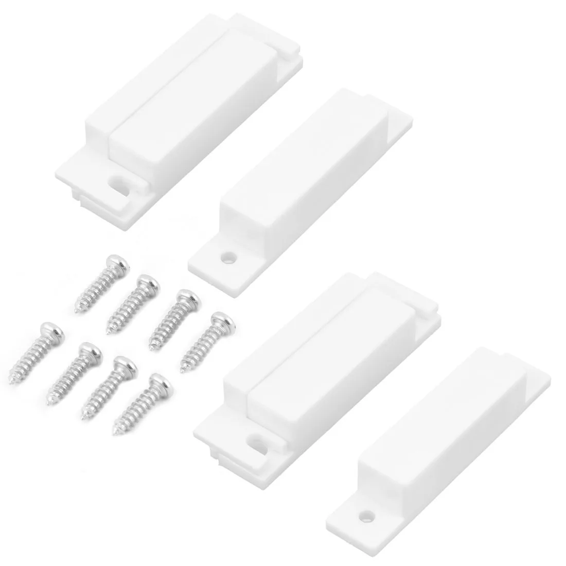 Unique-Bargains Unique-Bargains Magnetic Door Reed Sensor Switch White 2 Sets — product photo