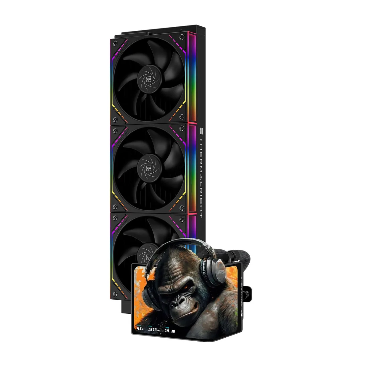 Thermalright Thermalright Levita Vision 360 ARGB Black liquid cooler — product photo