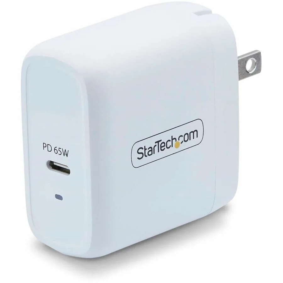 STARTECH STARTECH 1065NW-WALL-CHARGER 65W GaN USB-C Charger — product photo