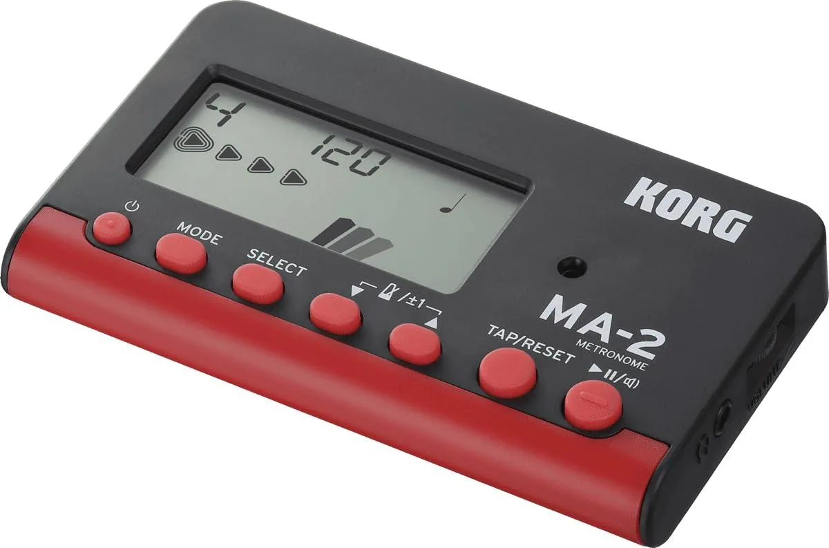 LORDWORLD LORDWORLD MA-2 Digital Metronome Black/Red — product photo