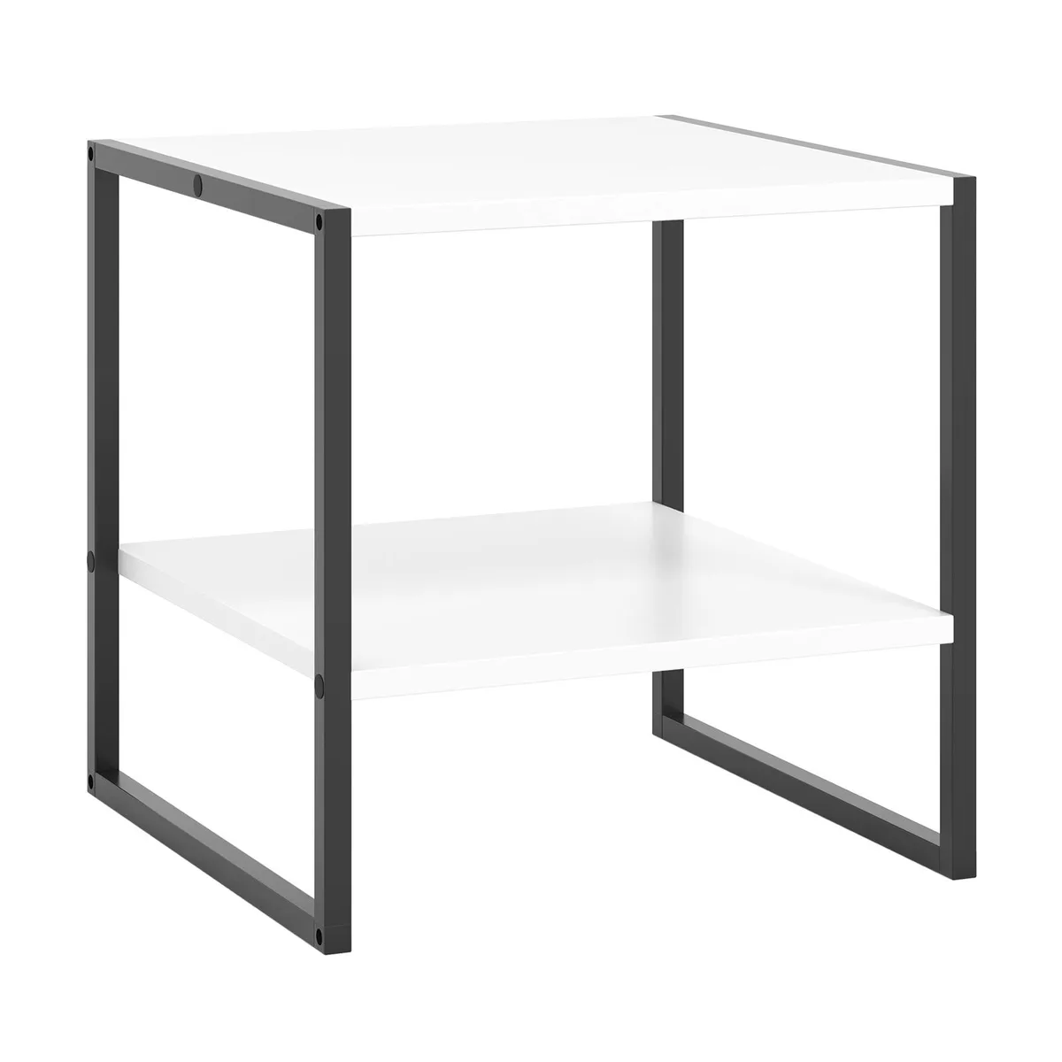 SlickBlue SlickBlue 2-Tier Square End Table White 20" x 20" x 20 — product photo