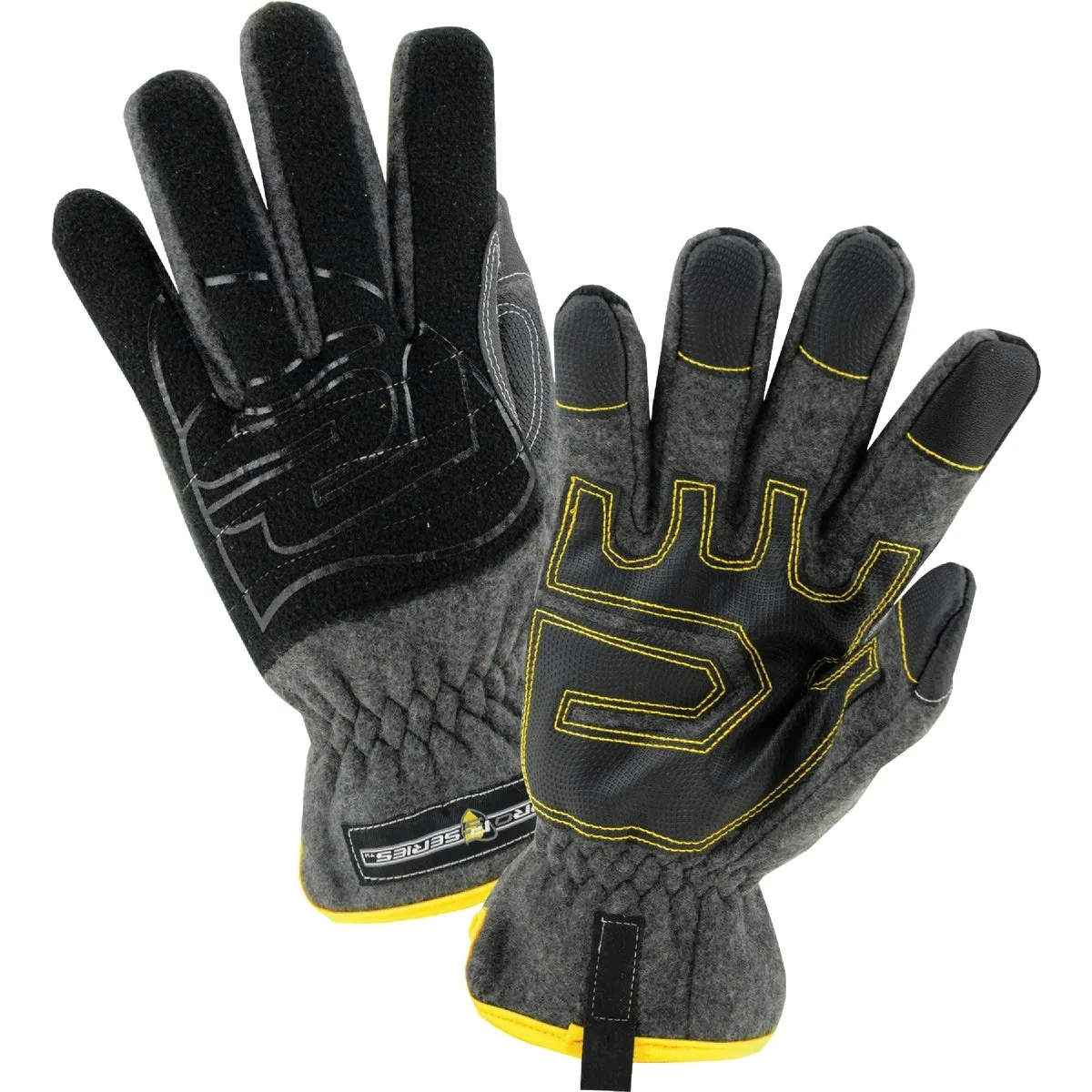 IRONCLAD PERFORMANCE WEAR IRONCLAD PERFORMANCE WEAR SMB2-04-L Cold Protection Gloves, Fleece Palm, Micro personal protective equipment — product photo
