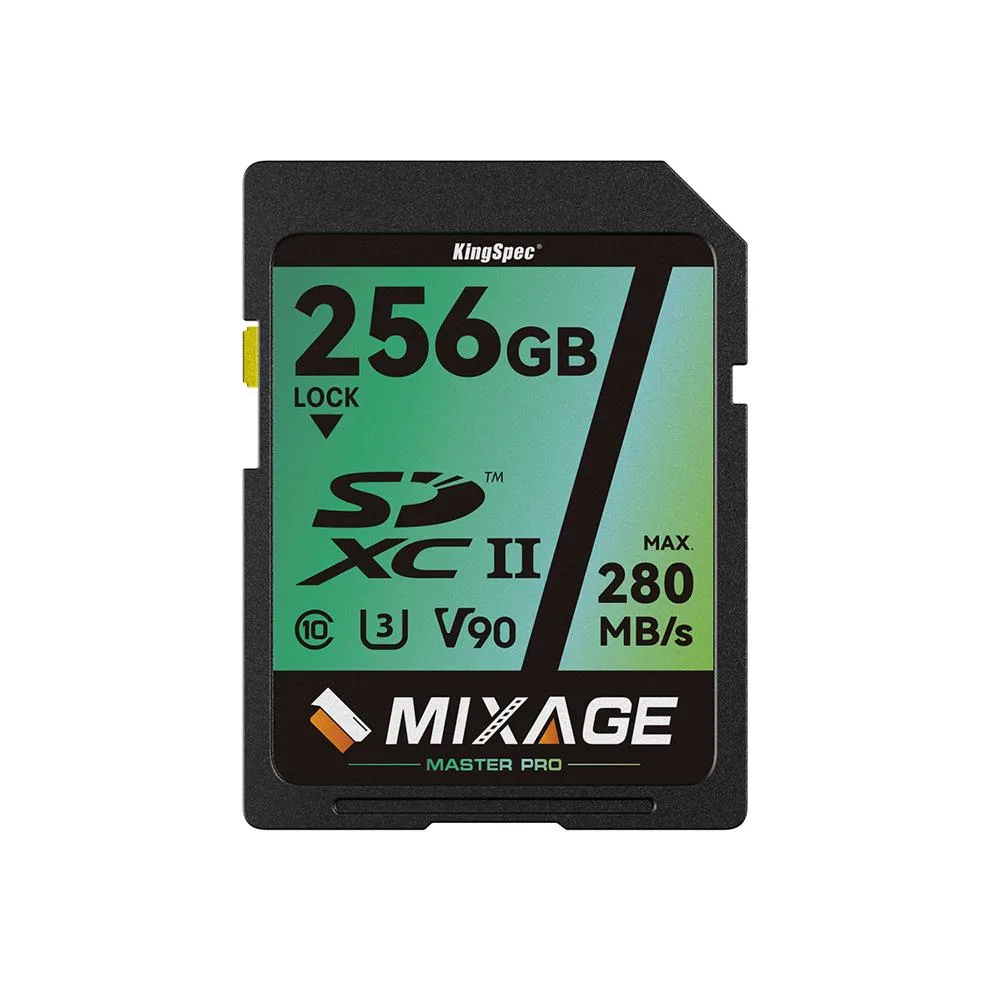 MIXAGE MIXAGE MS206256 256GB memory card — product photo