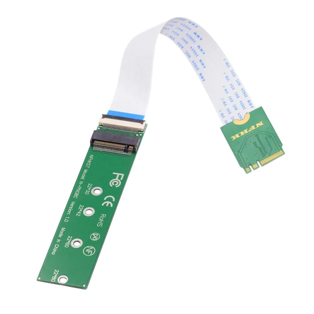 Fervit Fervit 2230 NGFF A+E-Key Male to NVME M-Key Female Extension Cable — product photo