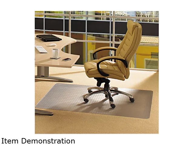 Floortex Floortex FRPF1113425EV Office Furniture Chair Mat 45 x 53 Clear Vinyl — product photo