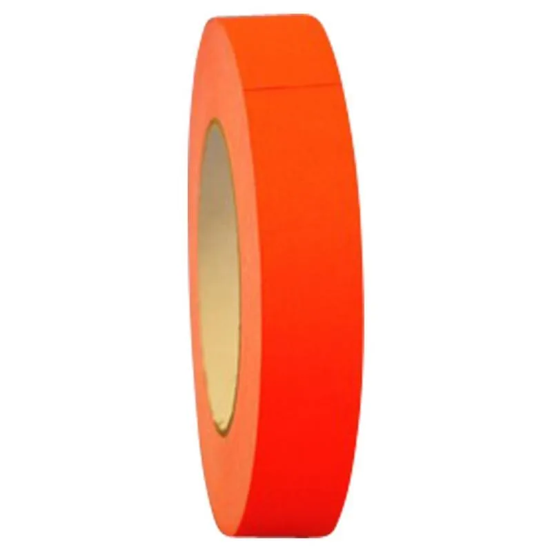 Decker Tape Products, Inc. Decker Tape Products, Inc. 3/8" x 60 Yd Fluorescent Orange Rope Flatback Tape Case of 96 Rolls — product photo