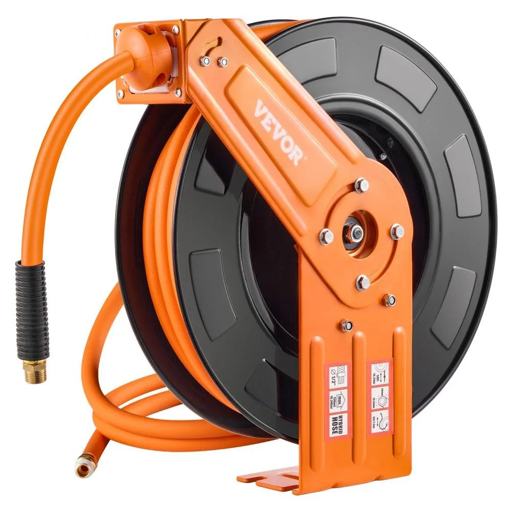 VEVOR VEVOR NT-A30 Retractable Air Hose Reel 1/2" x 50 ft 300 PSI — product photo
