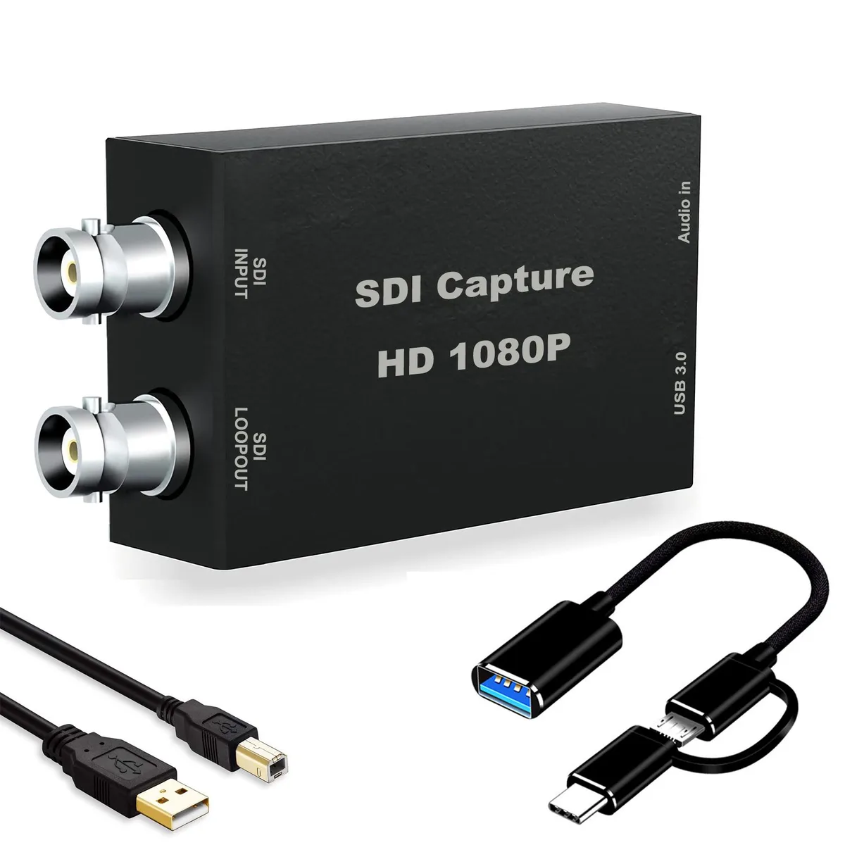 GRACETOP GRACETOP SDI Capture Card 1080p USB 3.0 Loopout 2 Port — product photo