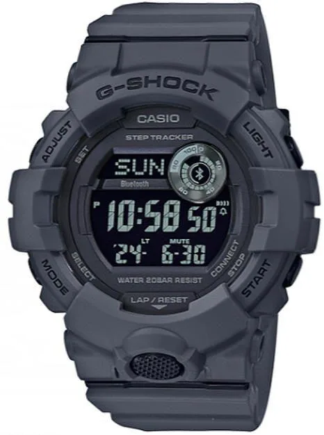 CASIO CASIO GBD800UC-8 watch 49.5 mm grey resin 200 m water resistance — product photo