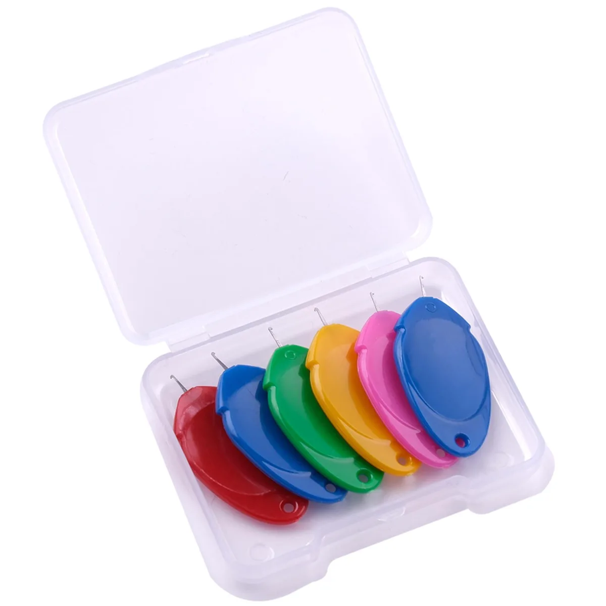  meeggrace ACST000 Needle Threader Set 6PCS Red ABS — product photo