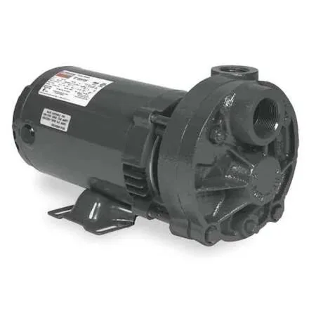 Dayton 4UP56 turbine pump, cast-iron housing, TEFC motor, 2 HP