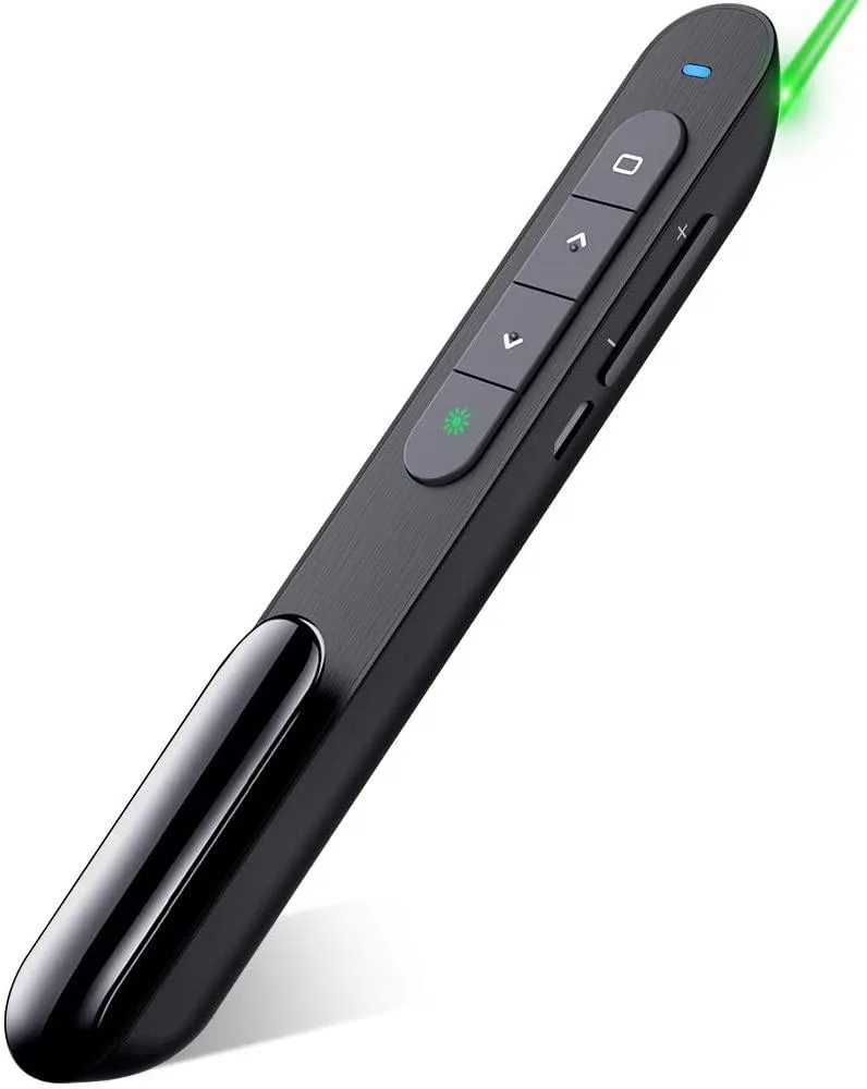 EVESKY EVESKY Green Laser Presentation Remote 2.4 GHz 100 ft Range — product photo