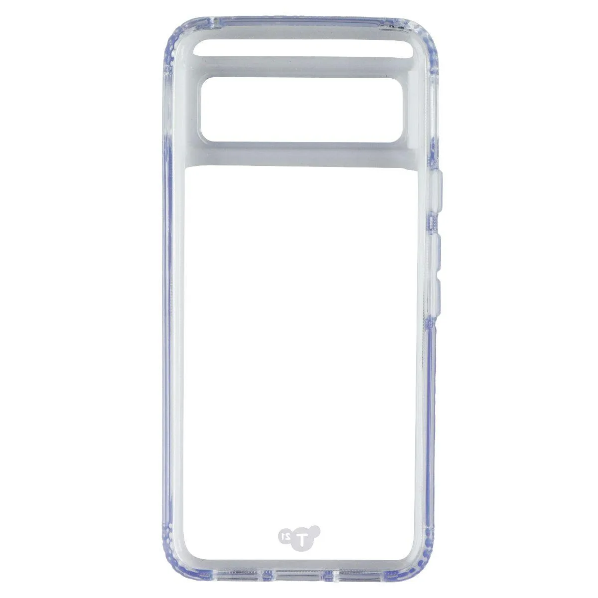 Clear fitted case for Google Pixel 8 with raised camera bevel