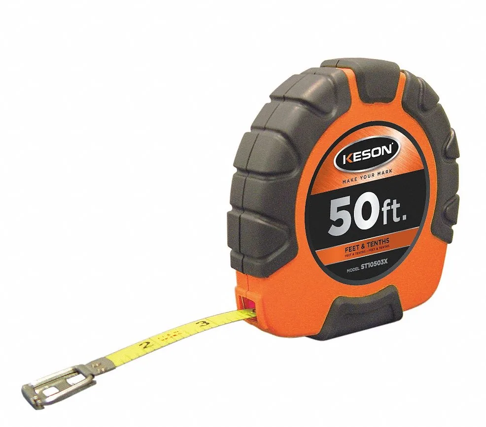Keson Industries Keson Industries ST10503X 50 ft Engineer's Tape Measure 3/8 in Blade — product photo