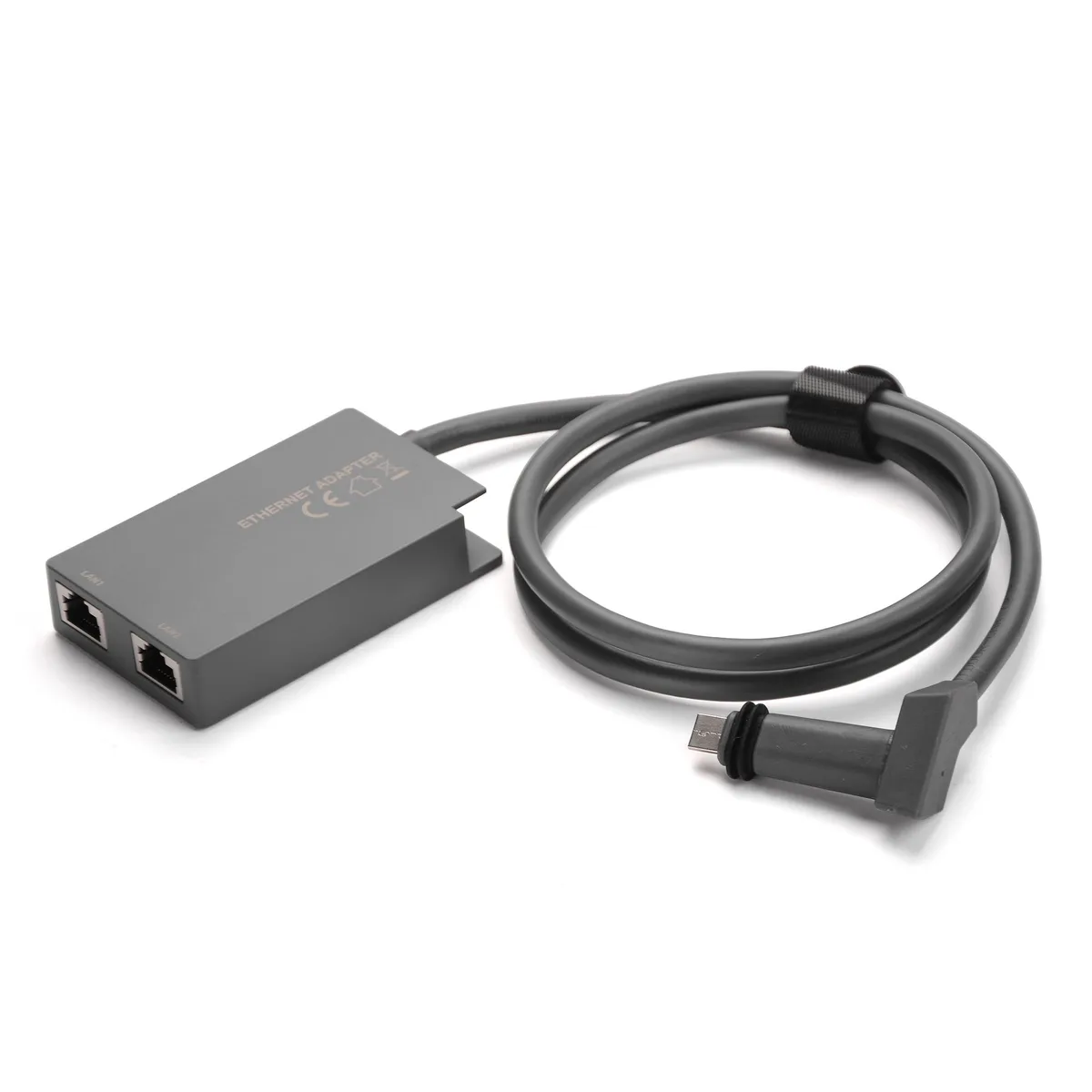 Yescom USA, Inc. Yescom USA, Inc. Starlink Ethernet Adapter V2 Gen2 Rectangle Dish network ethernet cable — product photo