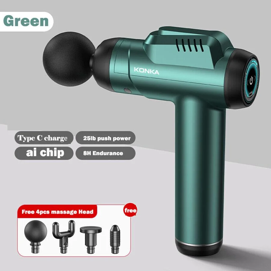 LDLC LDLC Massage Gun 6 Speeds Green — product photo
