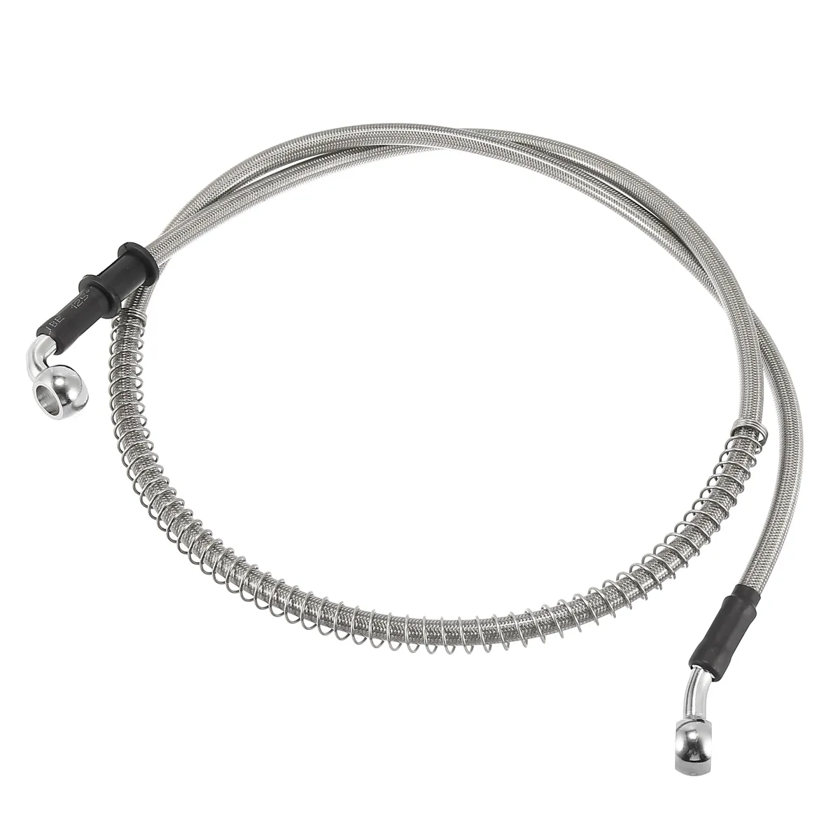 Unique-Bargains Unique-Bargains 110 cm Motorcycle Brake Clutch Oil Hose Silver Tone — product photo