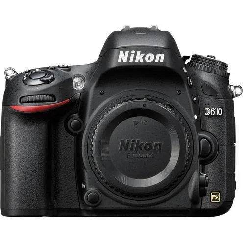 Nikon Inc Nikon D610 1540 Black 24.3 MP dslr camera body — product photo