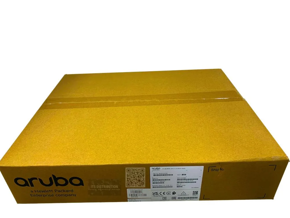 HPE HPE Aruba 6000 R8N87A#ABA 24G Class4 PoE 4SFP network switch — product photo