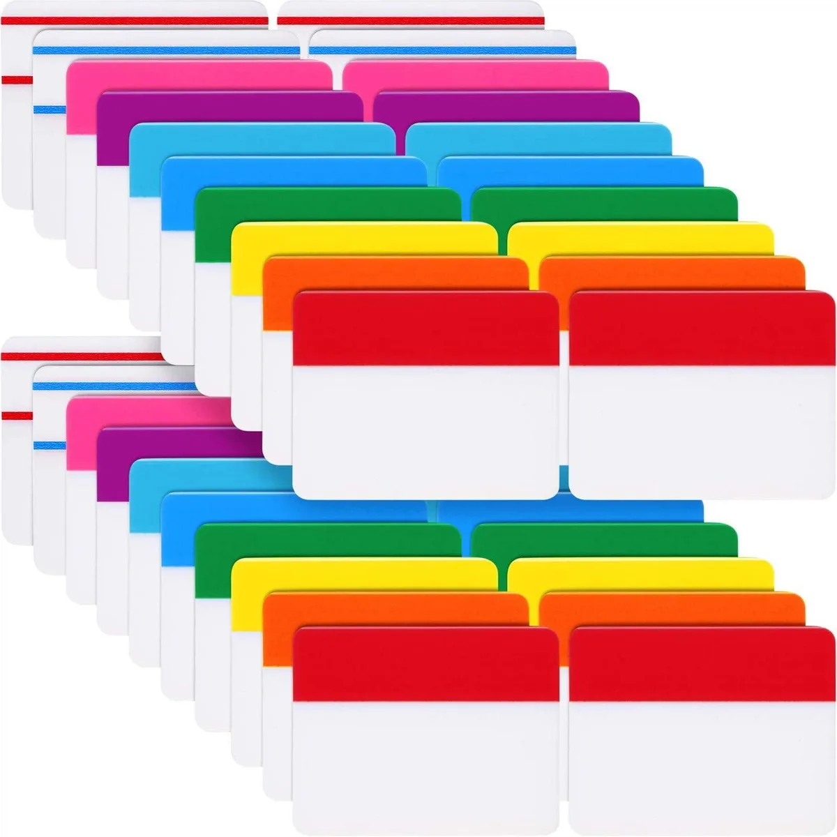  JOVITEC Sticky Index Tabs 2 Inch 800 Count 40 Sets 10 Colors — product photo